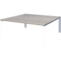 Стол переговорный на металлокаркасе Аргентум-МП НТМП.П-200.11 2000x1100x750