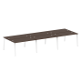 Рабочая станция на 6 рабочих места на А-образном м/к Metal System Style БА.СМ-6.3 4200x1475x750