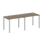 Рабочая станция на 2 раб.места Metal System Style БП.СМ-2.1 2000x720x750