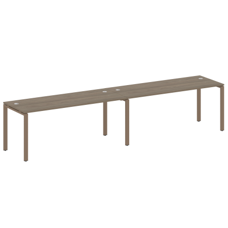 Рабочая станция на 2 раб.места Metal System Style БП.СМ-2.5 3600x720x750
