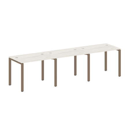 Рабочая станция на 3 раб. места Metal System Style БП.СМ-3.1 3000x720x750