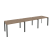 Рабочая станция на П-образном м/к  Onix O.MP-RS-3.2.8 3540x800x750