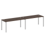 Рабочая станция на 2 раб.места Metal System Style БП.СМ-2.4 3200x720x750
