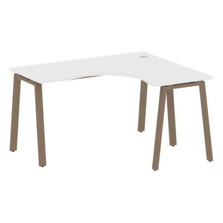 Стол криволинейный правый Metal System Style БА.СА-3 Пр 1400x1200x750