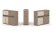 Тумба двойная + низкая надставка ES.NB.2N-22 (1500х410х1135)