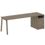 Рабочая станция Metal System Style БА.РС-СТП-1.5 2212x720x750