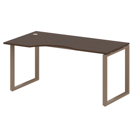 Стол криволинейный левый Metal System Style БО.СА-1 Л 1600x900x750