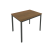 Стол письменный на металлокаркасе Slim С.СП-3 980x720x750