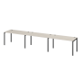 Бенч линейный на 3 рабочих места Арго-М АМБЛ-003-3 4200x730x760