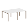 Переговорный стол 2 столешницы Metal System Style БП.ПРГ-2.1 2000x1235x750