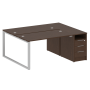 Рабочая станция Metal System Style БО.РС-СТП-2.3 1812x1475x750