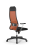 Кресло для руководителя Метта Sit 10 B1-111T - X2+UMF(X1) /Ub00/Wh00/T1bp-c(M09.B02.G15.W01)