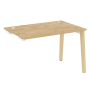 Стол-приставка к опорным элементам на деревянных опорах Onix Wood OW.SPR-2.8 1180x800x750