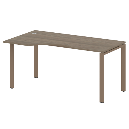 Стол криволинейный левый Metal System Style БП.СА-1 Л 1600x900x750