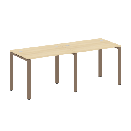 Рабочая станция на 2 раб.места Metal System Style БП.СМ-2.1 2000x720x750