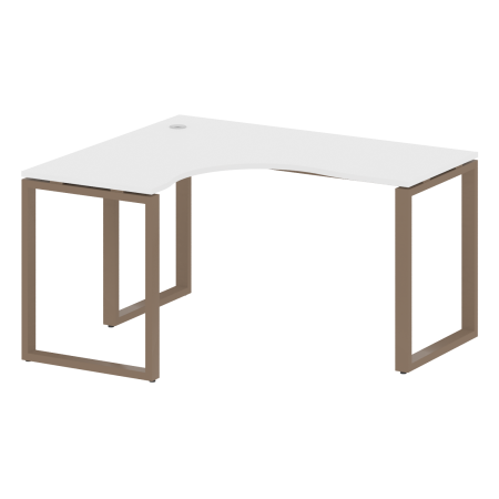 Стол криволинейный левый Metal System Style БО.СА-3 Л 1400x1200x750