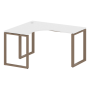 Стол криволинейный левый Metal System Style БО.СА-3 Л 1400x1200x750