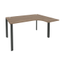 Стол эргономичный правый на П-образном м/к Onix O.MP-SA-3R 1380x1180x750