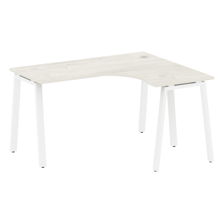 Стол криволинейный правый Metal System Style БА.СА-3 Пр 1400x1200x750