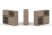 Тумба двойная + низкая надставка ES.NB.2N-11 (1500х410х1135)