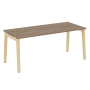 Стол руководителя на деревянных опорах Onix Wood Direct OW.SRR-5.8 1780x800x750