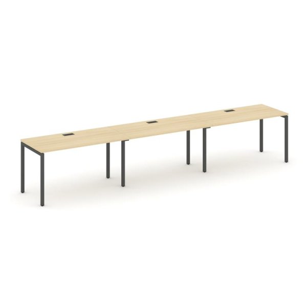 Рабочая станция 1 сторонняя SN-4P.ORS-051 (2940х800х750) (Акация Лорка/Металл Антрацит)