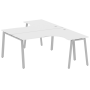 Рабочая станция криволинейная Metal System Style БА.РАС-СА-2.4 1600x2435x750