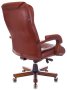 Кресло руководителя T-9926WALNUT светло-коричневый Leather EiCHel кожа крестов. металл/дерево