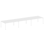 Переговорный стол 3 столешницы Metal System Style БП.ПРГ-3.5 5400x1235x750