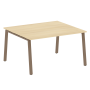 Стол для переговоров (1 столешница) на А-образном м/к Metal System Style БА.ПРГ-1.3 1400x1235x750