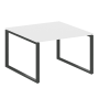 Переговорный стол 1 столешница Metal System Style БО.ПРГ-1.2 1200x1235x750