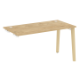 Стол-приставка к опорным элементам на деревянных опорах Onix Wood OW.SPR-3.7 1380x720x750