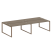 Рабочая станция Metal System Style БО.СМ-4.4 3200x1475x750
