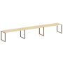 Рабочая станция Metal System Style БО.СМ-3.5 5400x720x750