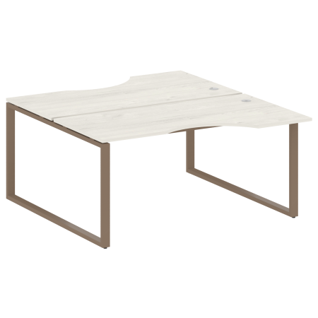 Рабочая станция криволинейная Metal System Style БО.РАС-СА-2.1 1600x1835x750