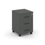Тумба мобильная 3 ящика стандартные колеса SN.TM-002 (416х460х611)