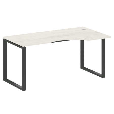 Стол криволинейный левый Metal System Style БО.СА-1 Пр 1600x900x750