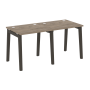 Рабочая станция на деревянных опорах Onix Wood OW.RS-2.0.7 1560x720x750