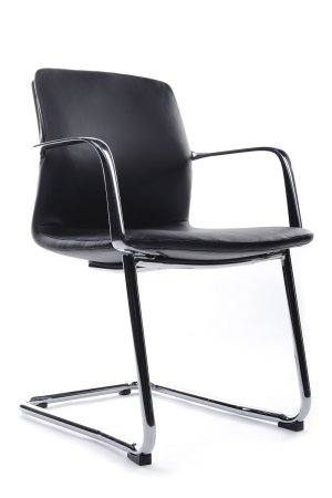 Стул офисный Plaza-SF FK004-C11 Черный (Черный)