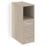 Тумба с подсветкой 4 ящика завершающая, левая Onix O.R-TV-4.SL 436x767x1185