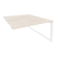 Стол-приставка двойной на О-образном м/к к опорным элем. Onix O.MO-D.SPR-3.8 1380x1635x750