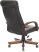 Кресло руководителя T-9928WALNUT/ECO черный эко.кожа крестов. металл/дерево