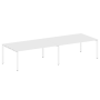 Переговорный стол 2 столешницы Metal System Style БП.ПРГ-2.5 3600x1235x750