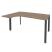 Стол эргономичный левый на П-образном м/к Onix O.MP-SA-4L 1580x1180x750