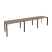 Рабочая станция на П-образном м/к  Onix O.MP-RS-3.2.7 3540x720x750