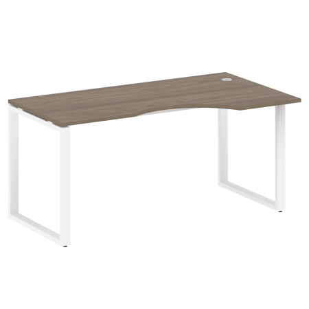 Стол криволинейный левый Metal System Style БО.СА-1 Пр 1600x900x750