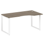 Стол криволинейный левый Metal System Style БО.СА-1 Пр 1600x900x750