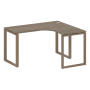Стол криволинейный правый Metal System Style БО.СА-3 Пр 1400x1200x750