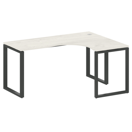 Стол криволинейный правый Metal System Style БО.СА-4 R 1600x1200x750