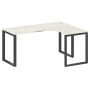 Стол криволинейный правый Metal System Style БО.СА-4 R 1600x1200x750